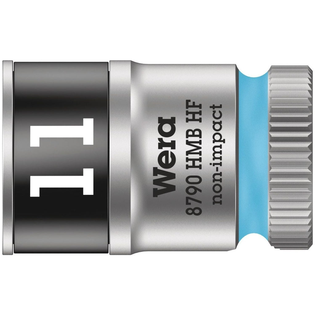 Wera 8790 Hmb Hf Zyklop Socket With 3/8-in. Drive With Holding Function, 11x29-mm.