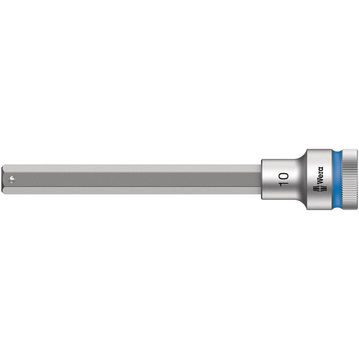 Wera 8740 C Hf Zyklop Bit Socket With 1/2-in. Drive With Holding Function, 10x140-mm.