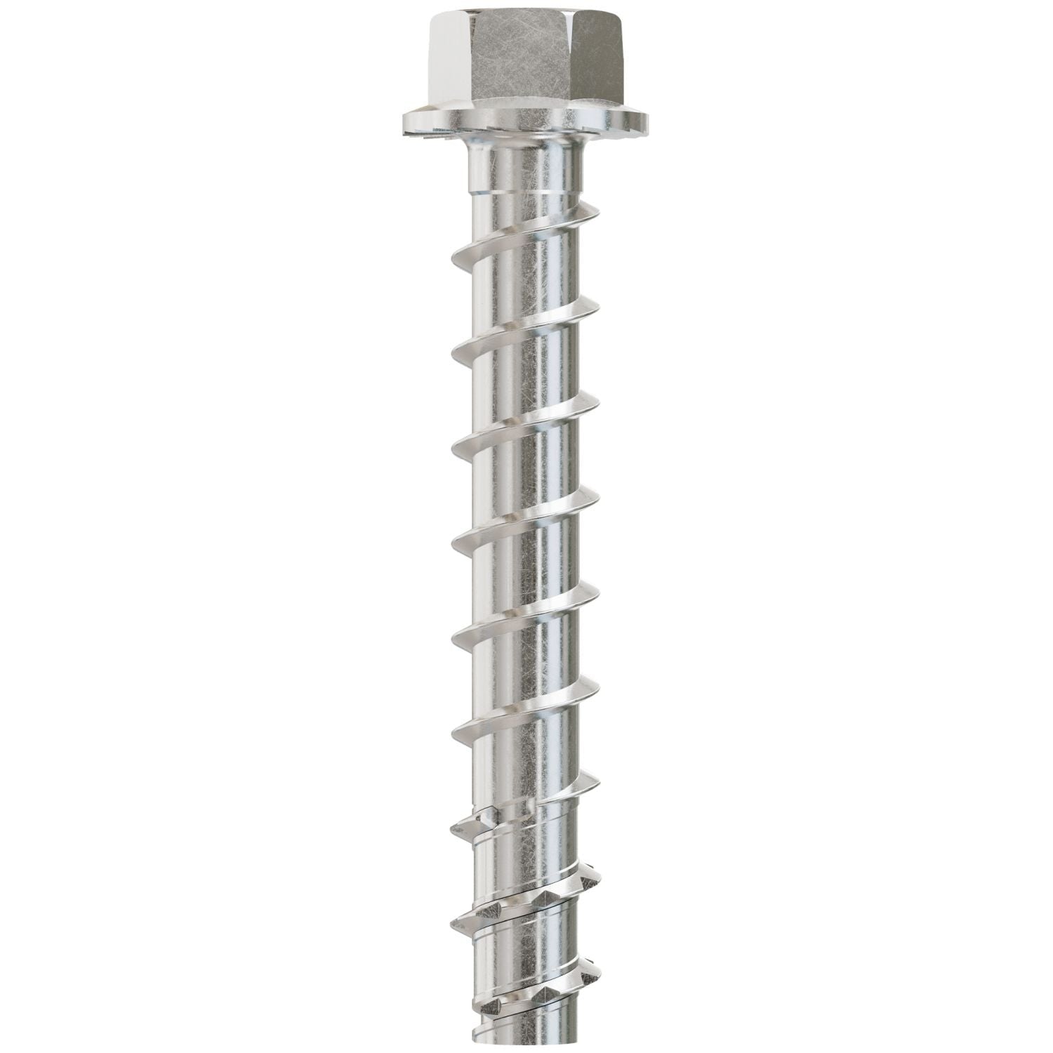Simpson Strong-Tie Titen HD 1/4-in. x 2-in. Type 316 Stainless-Steel Heavy-Duty Screw Anchor, 50-Pack (THDC25200H6SS)