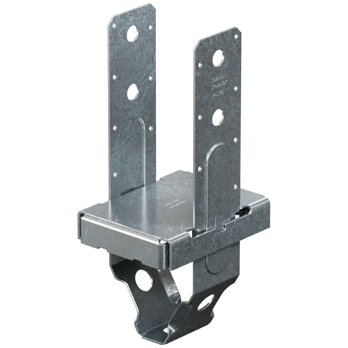 Simpson Strong-Tie PBST46Z PBST ZMAX Galvanized Standoff Post Base for 4x6