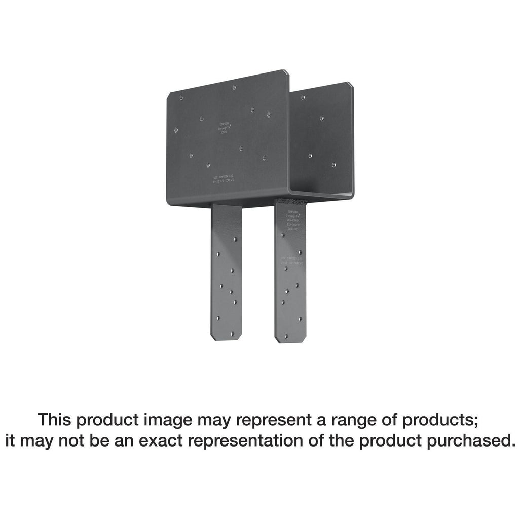 Simpson Strong-Tie CCQ5-4SDS2.5 CCQ Column Cap for 5-1/8-in. Beam, 4x Post with Strong-Drive SDS Screws
