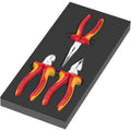 Wera 9784 Foam Insert Knipex Pliers Set VDE 1, 3-Pieces