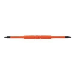 Klein Tools 13157 Screwdriver Blades, Insulated Double-End, 3-Pack