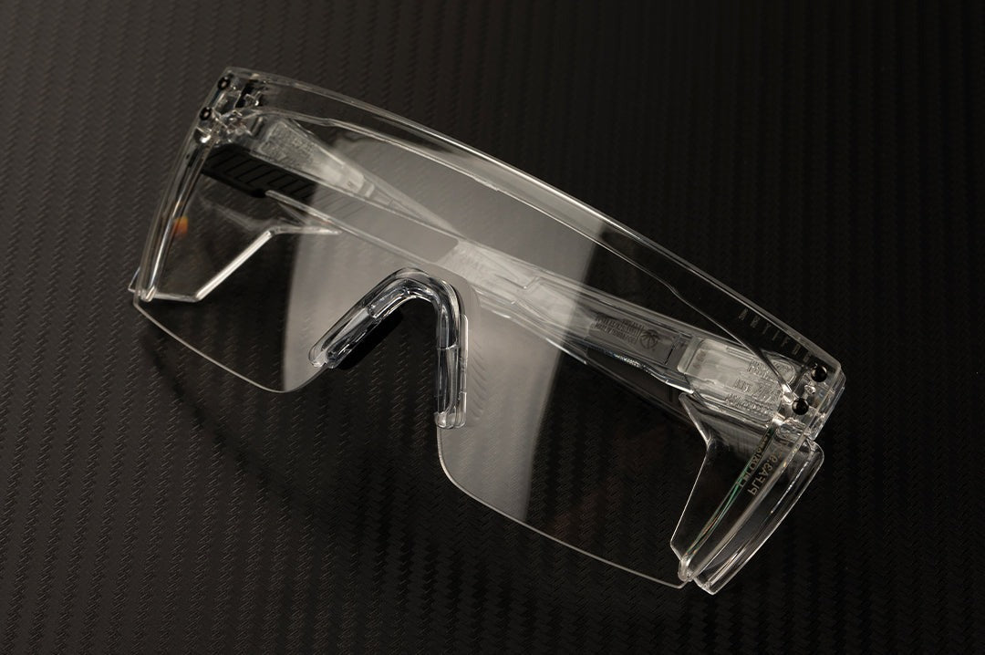 Heat Wave Performance XL Lazer Face Anti Fog Clear Lens Z87+ Sunglasses