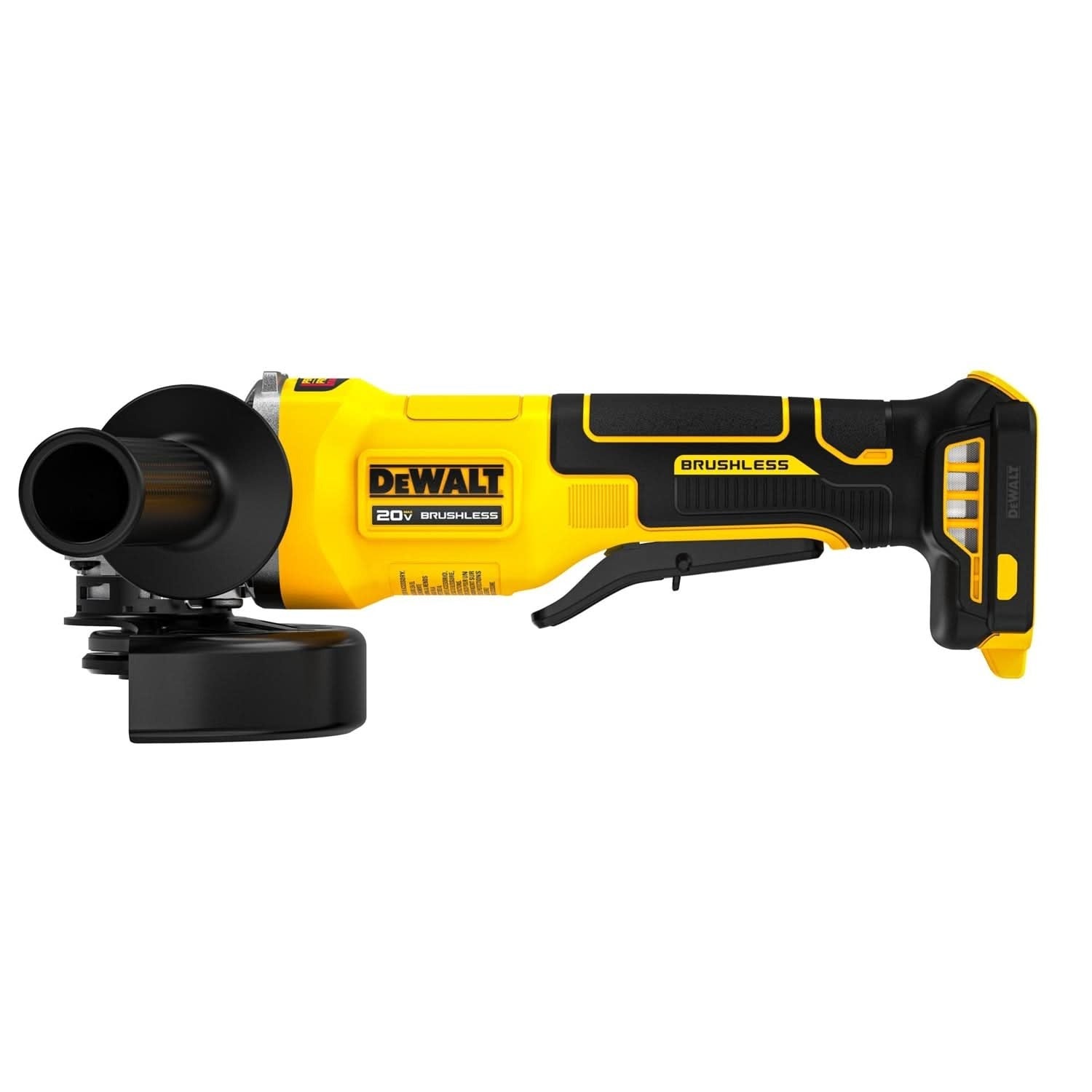 DeWalt DCG408B 20V MAX* Brushless 4-1/2 in. Paddle-Switch Grinder, Tool Only (PROMO)