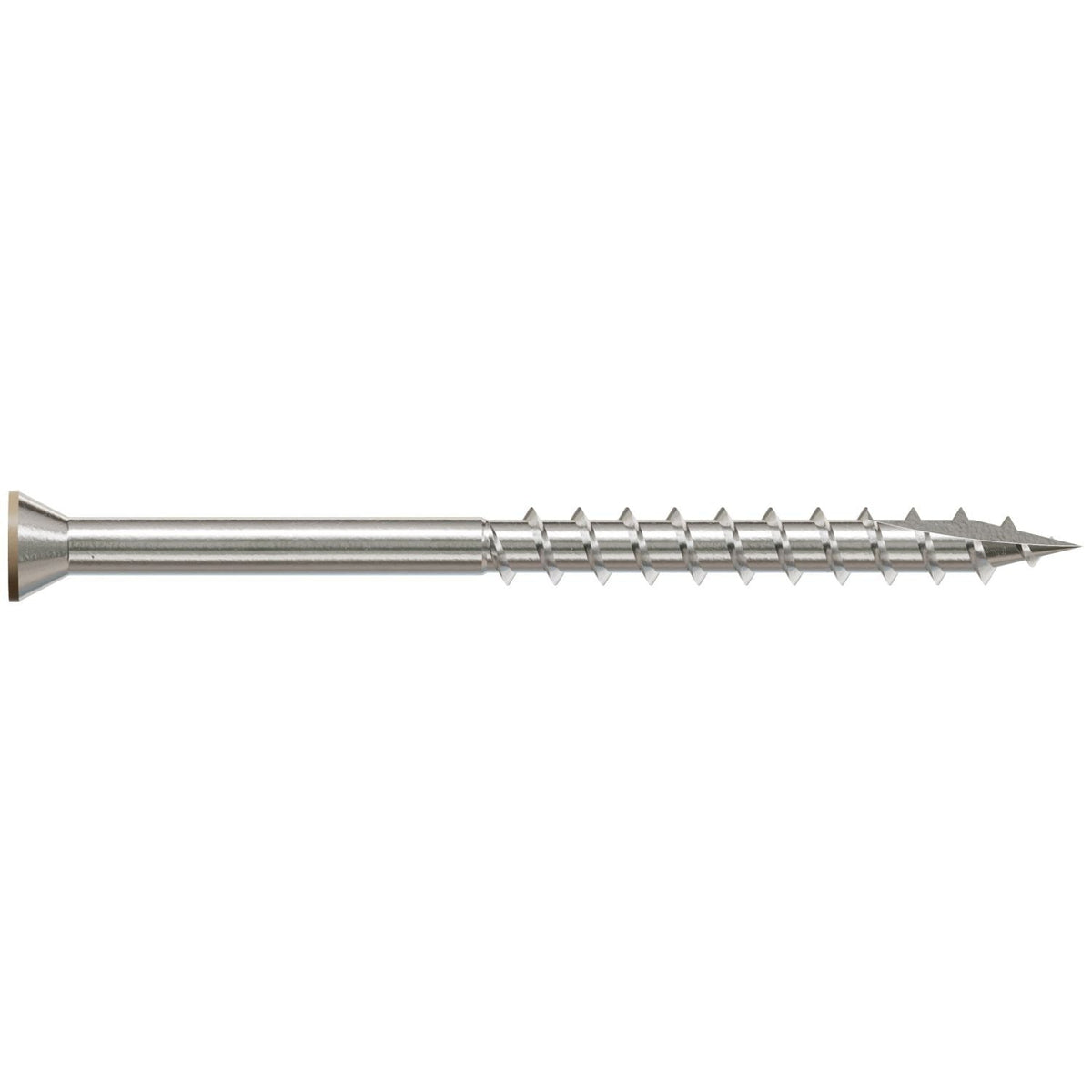 Simpson Strong-Tie S07225FTBTN Trim-Head Screw, 6-Lobe Drive, #7 x 2-1/4-in. T15 Type 305, Tan, 1750-Pack