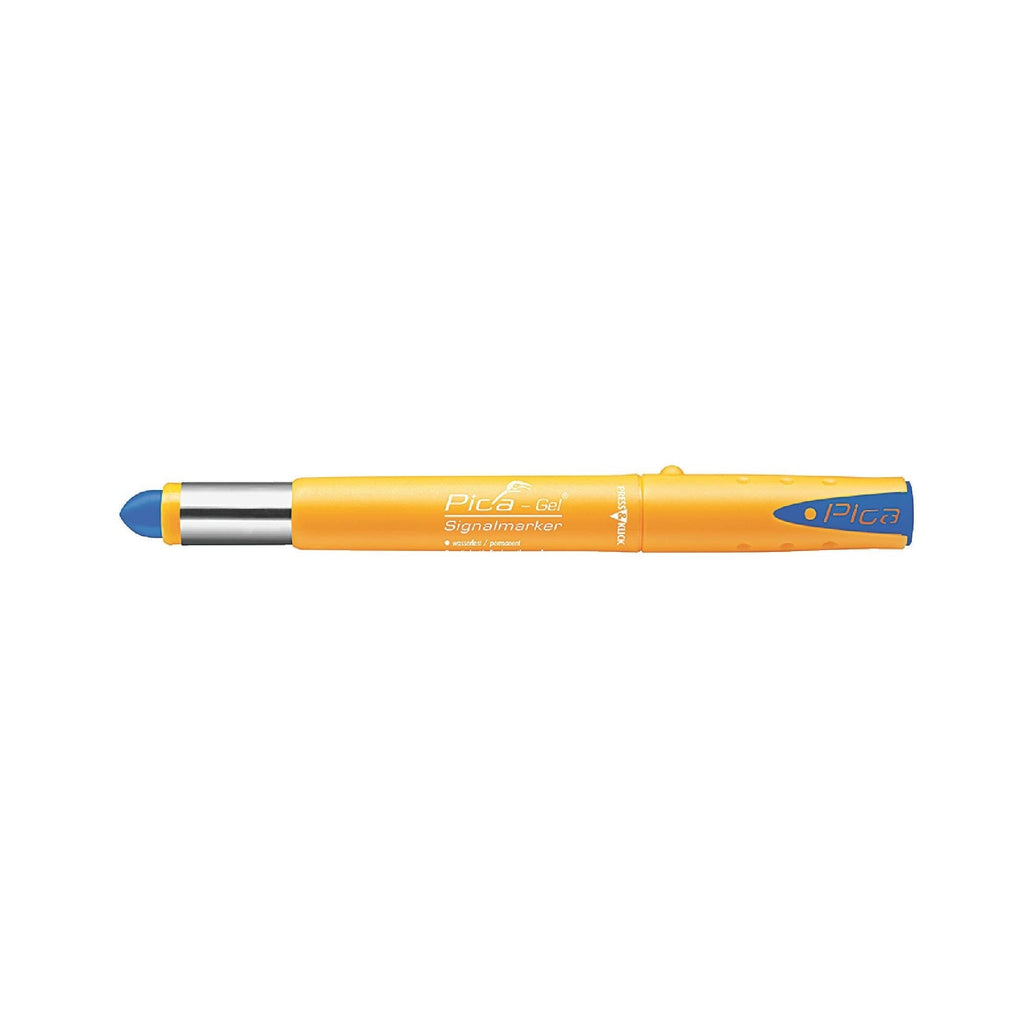 Pica 8081/SB Blue Gel Signalmarker w/ Quiver Holder, 1-Pack