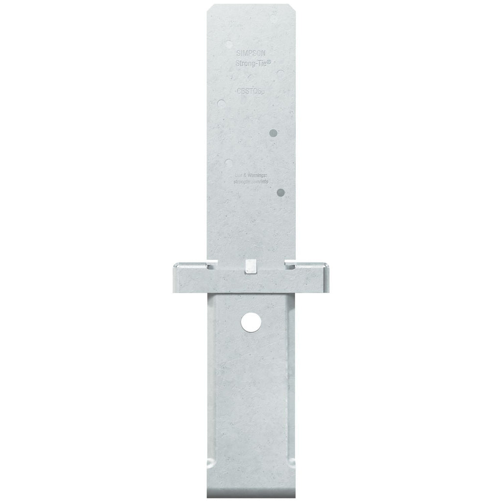 Simpson Strong-Tie CBSTQ66-SDS2HDG CBSTQ Hot-Dip Galvanized Standoff Column Base for 6x6 w/ SDS Screws