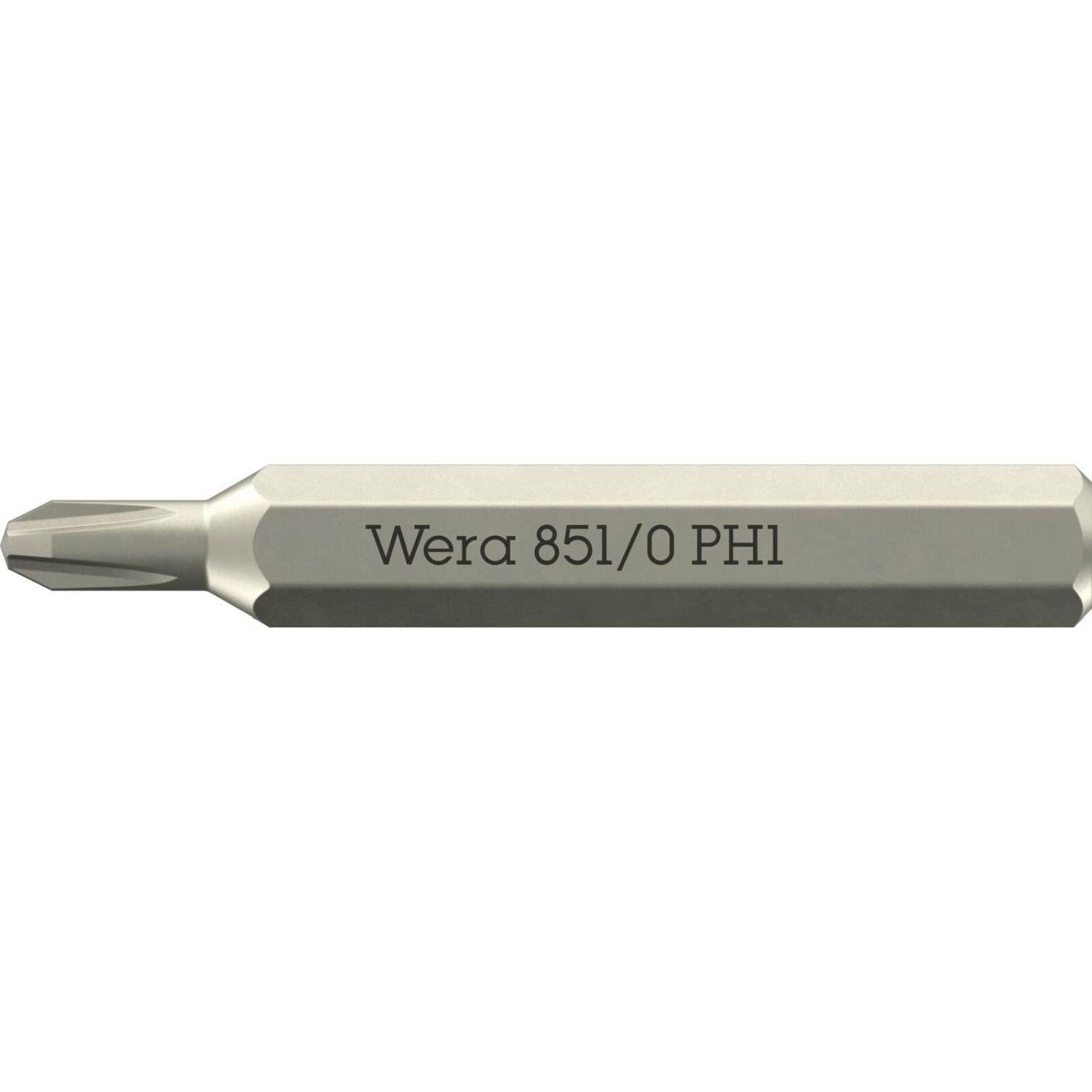 Wera 851/0 Micro Bit For Phillips Screws, Ph 1x30-mm.