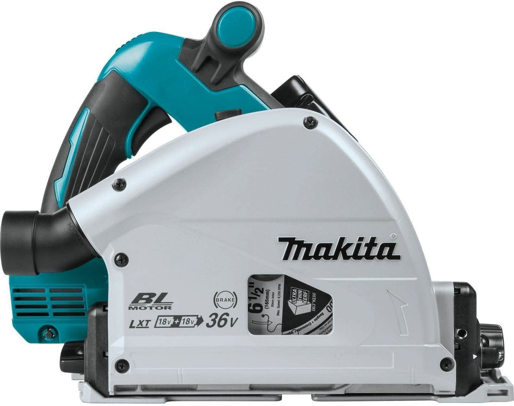Makita XPS01PTJ Cordless Brushless 36V LXT 6-1/2-Inch Track Saw 5.0Ah Kit