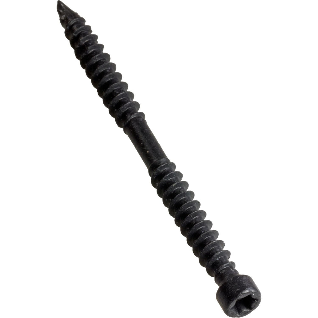 Simpson Strong-Tie SWD18312DBB-R50 Strong Drive SWD Double-Threaded Screw, 0.180-in. x 3-1/2-in. T30, Black, 50-Pack