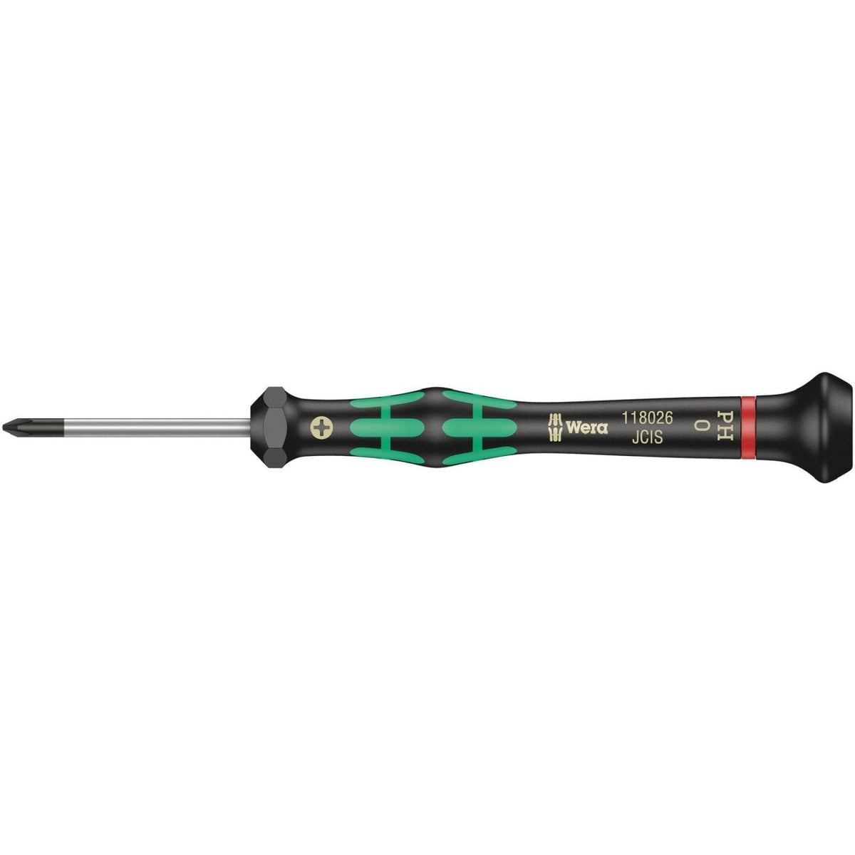 Wera 2050 Ph Screwdriver For Phillips Screws For Electronic Applications, Ph 0x40-mm.