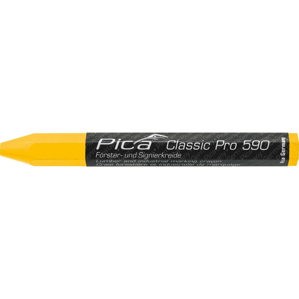 Pica 590/44 Chalk Classic Pro Yellow, 12-Pack