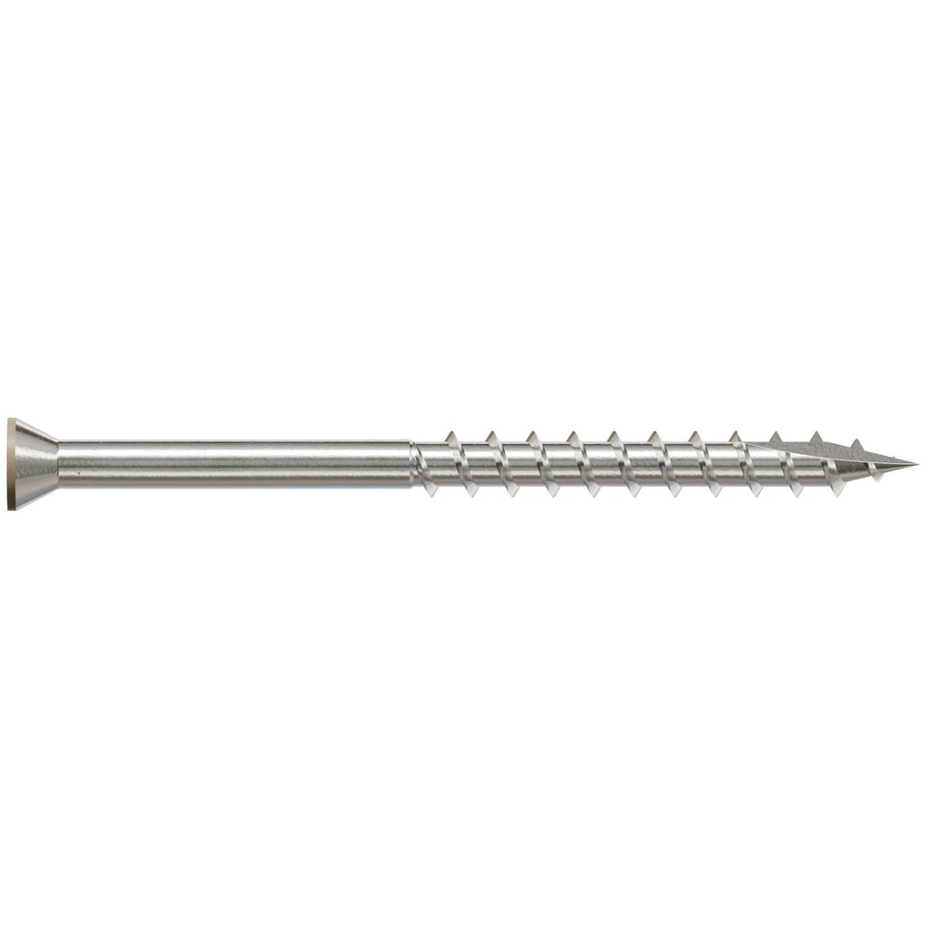 Simpson Strong-Tie S07225FTBTN02 Trim-Head Screw, 6-Lobe Drive, #7 x 2-1/4-in. T-15 Type 305, Tan 02, 1750-Pack