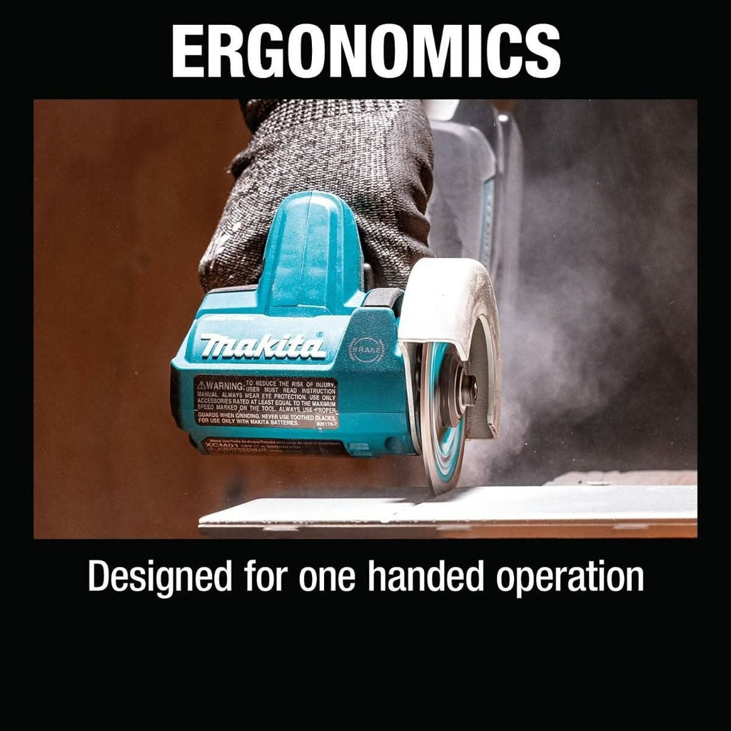 Makita XCM01Z 18V LXT Lithium-Ion Brushless Cordless 3" Cut-Off Tool, Tool Only (PROMO)