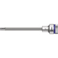 Wera 8740 C Hf Zyklop Bit Socket With 1/2-in. Drive With Holding Function, 7x140-mm.