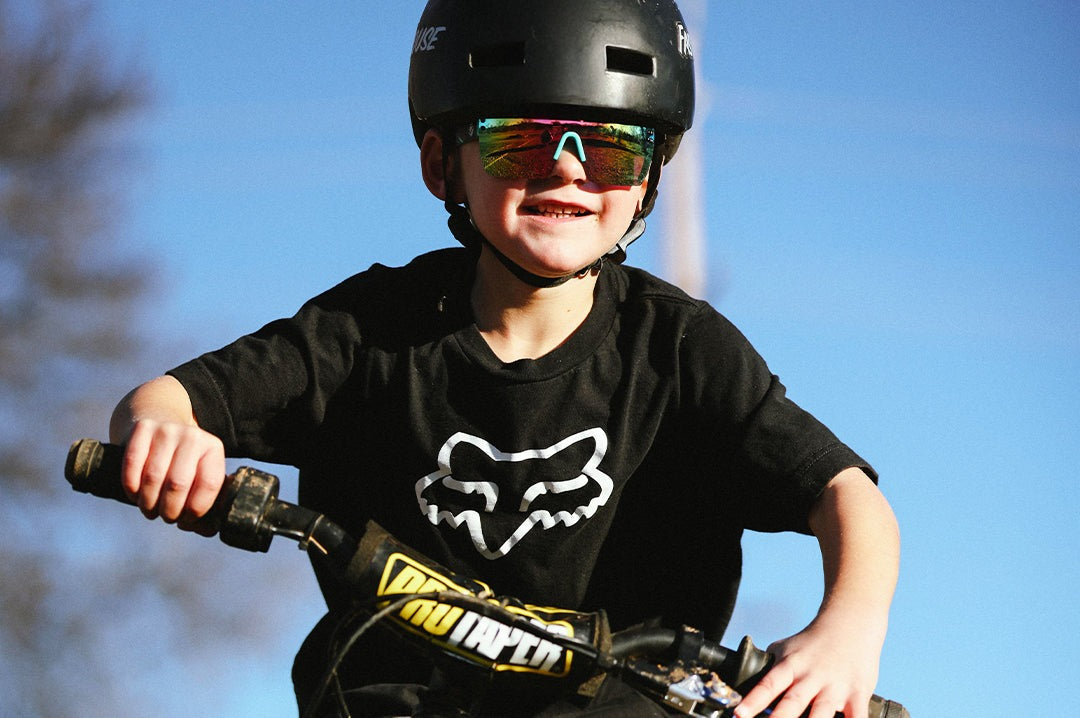 Heat Wave Kids Lazer Face Aqua Splash Sunglasses