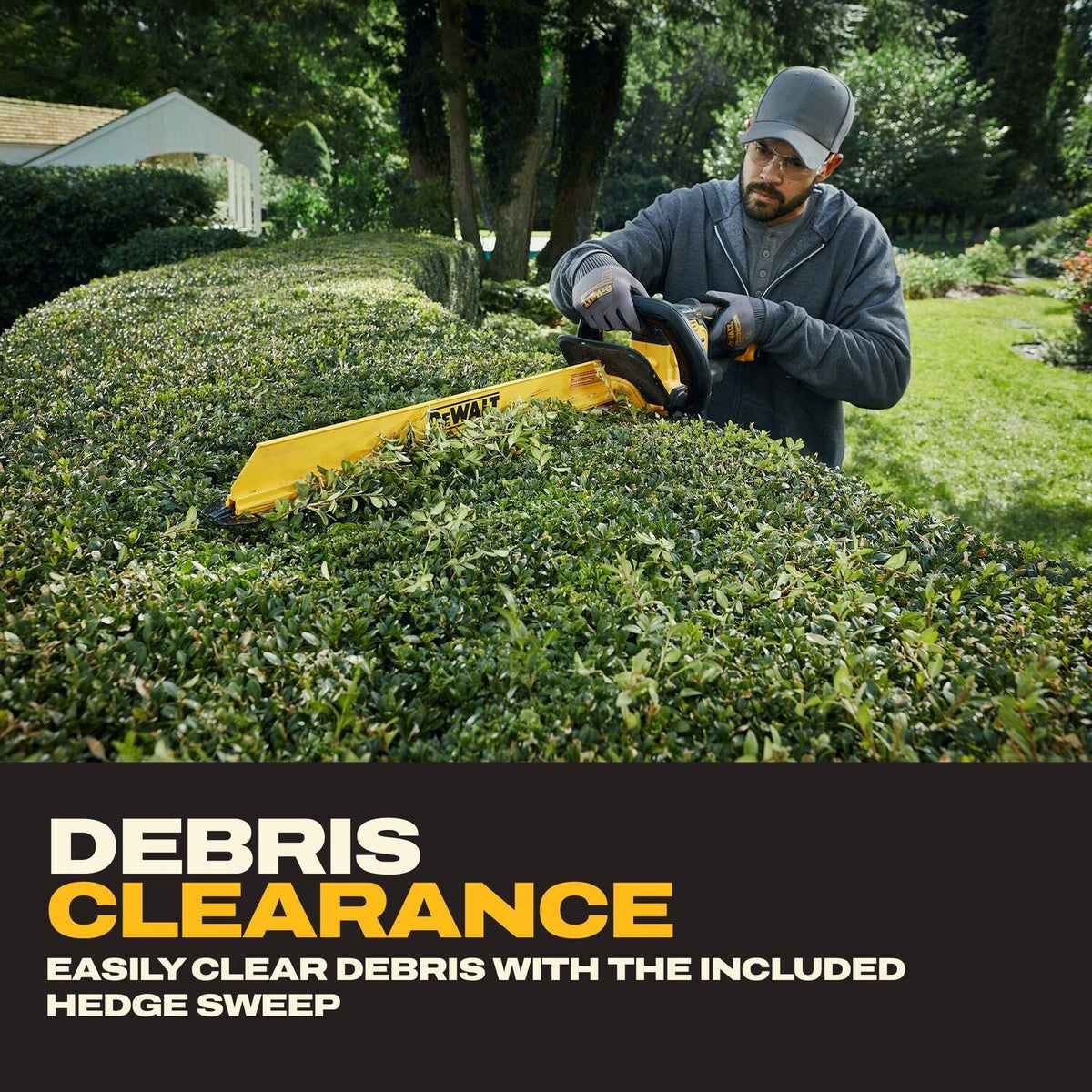DeWALT DCHT826P1 20V MAX XR24-in. Brushless Cordless Hedge Trimmer 5Ah Kit