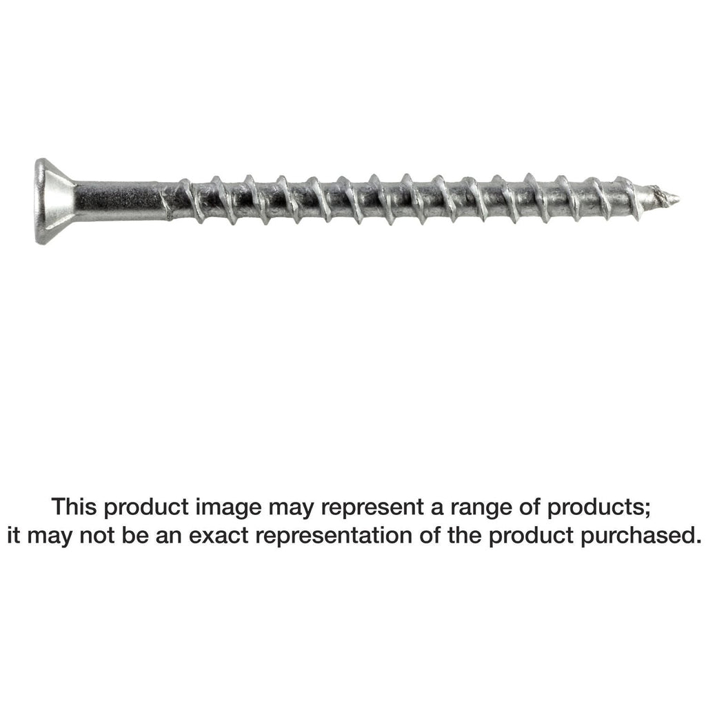 Simpson Strong-Tie S10200WP5 Deck-Drive DWP WOOD SS Screw, #10 x 2-in. T-25, Flat Head, Type 305, 5-lb.