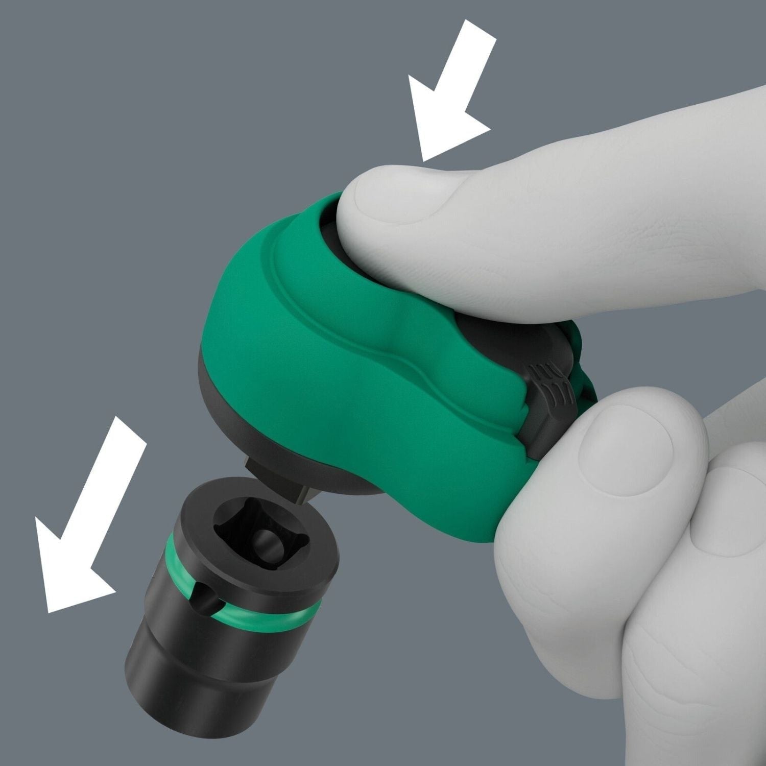 Wera 9724 Foam Insert 8010 B Zyklop Comfort Ratchet Set 1, 3/8", 16-Pieces