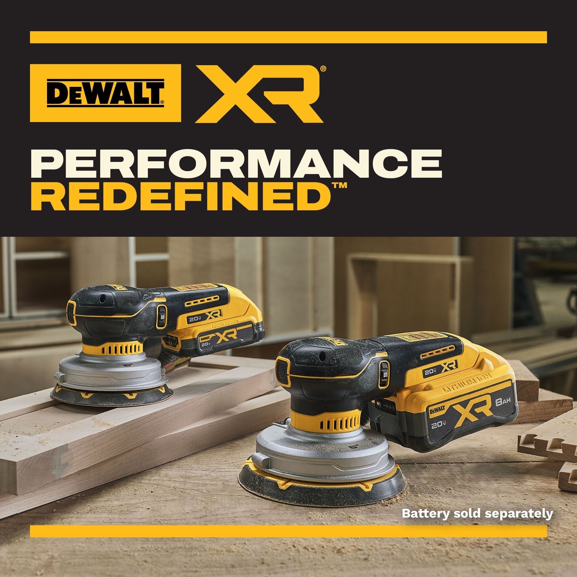 DEWALT 20V MAX XR 6-in. Random Orbital Sander, Tool Only (DCW230B)