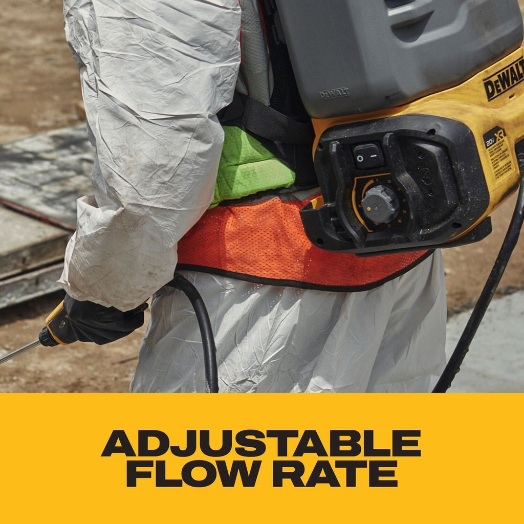 DeWALT DCCS1100GH1 20V MAX XR Concrete Chemical Sprayer 5.0Ah Kit