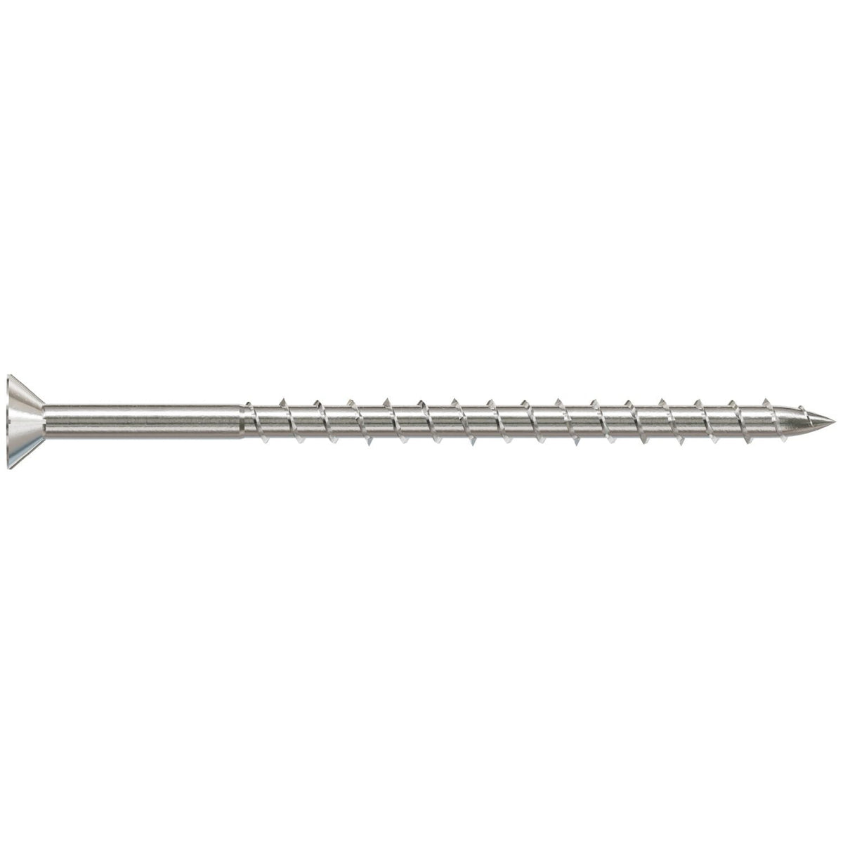 Simpson Strong-Tie T08300WPF1 Deck-Drive DWP WOOD SS Screw, #8 x 3-in. T-20, Flat Head, Type 316, 1-lb.