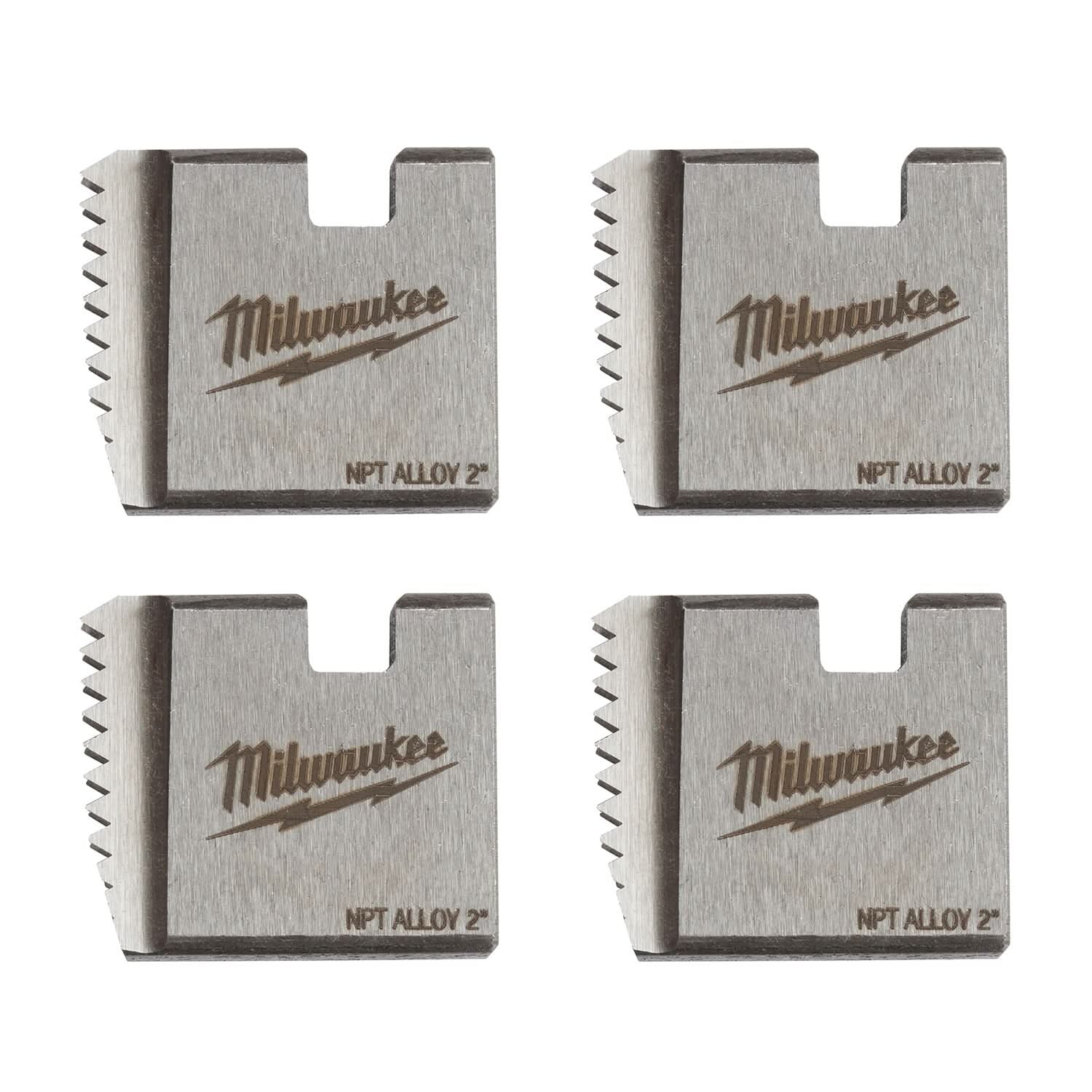Milwaukee 48-36-1106 2" ALLOY NPT Portable Pipe Dies