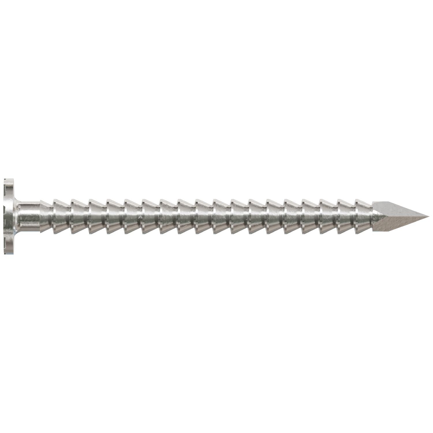 Simpson Strong-Tie S2ACN1 Common Nail, Annular Ring Shank, 1-in. x .072-in. Type 304 Stainless Steel, 1-lb.