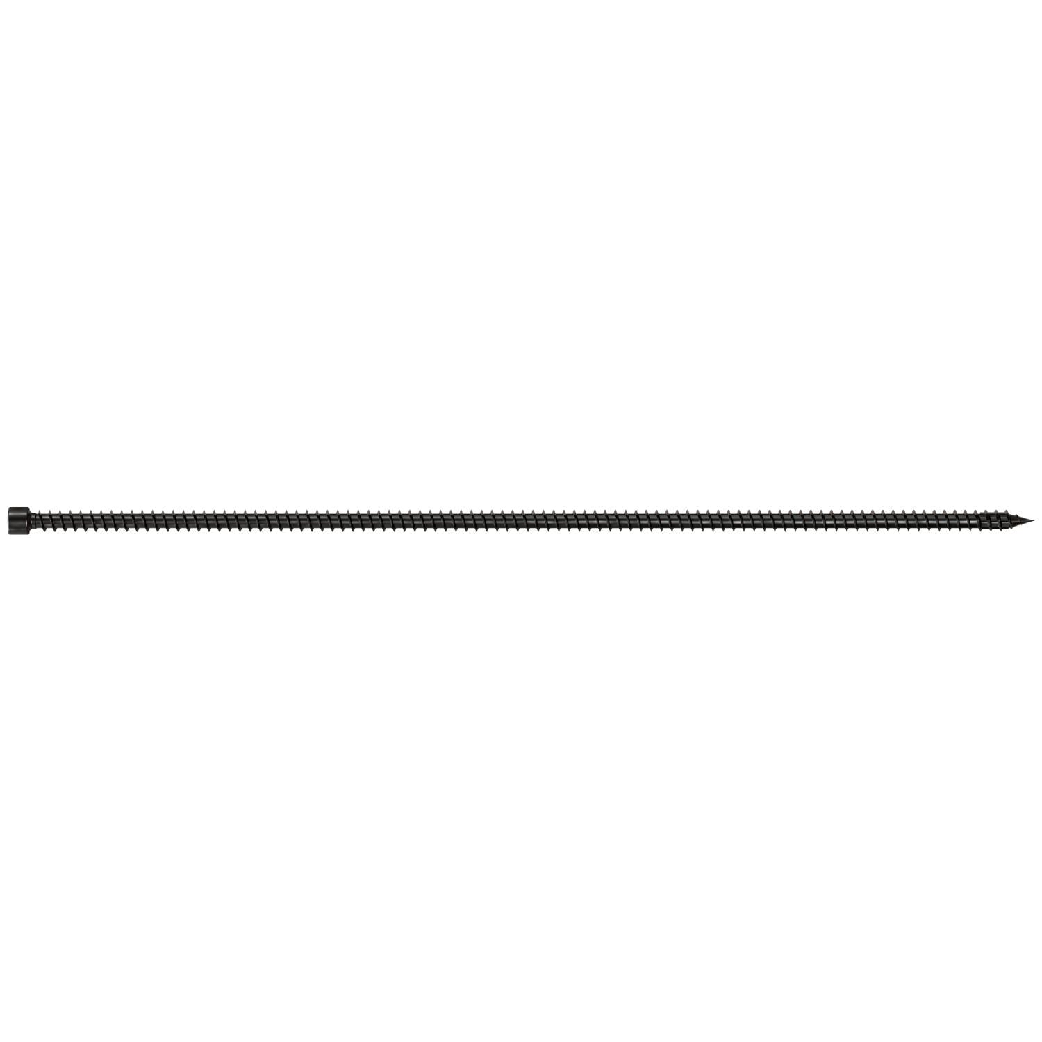 Simpson Strong-Tie SDCFC8X380-R30 Strong-Drive SDCFC TIMBER-CFC Screw, 0.315-in. x 15-in. T40, E-Coat, 30-Pack