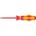 Wera 165 I Pz VDE Insulated Screwdriver For Pozidriv Screws, Pz 1x80-mm.