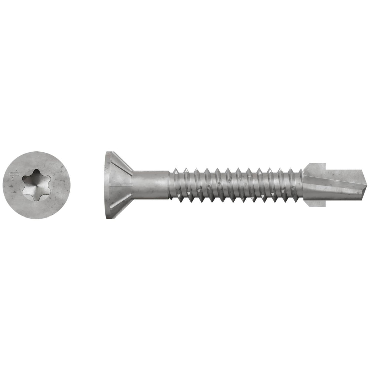 Simpson Strong-Tie TBG1445S Strong-Drive TB WOOD-TO-STEEL Screw (Collated), #14 x 1-3/4-in. N2000, 1000-Pack