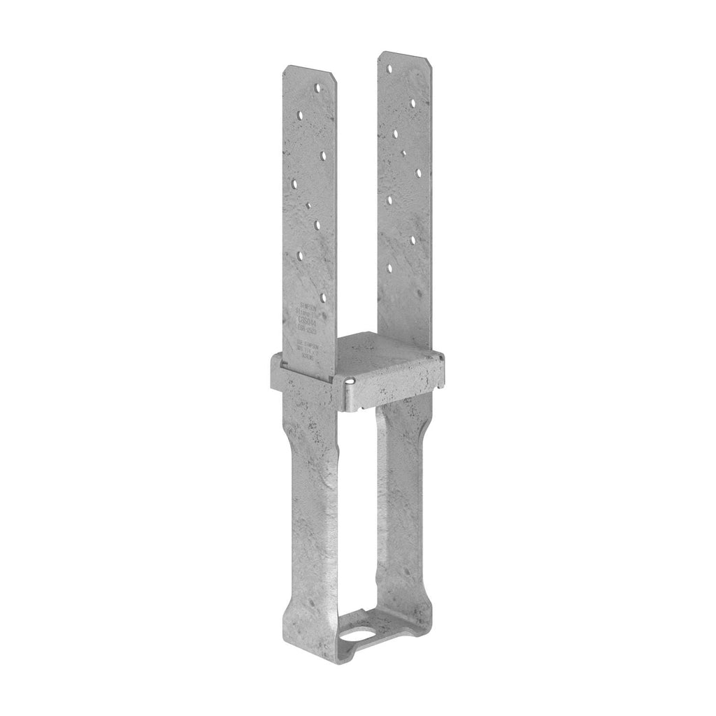 Simpson Strong-Tie CBSQ44-SDS2HDG CBSQ Hot-Dip Galvanized Standoff Column Base for 4x4 with SDS Screws