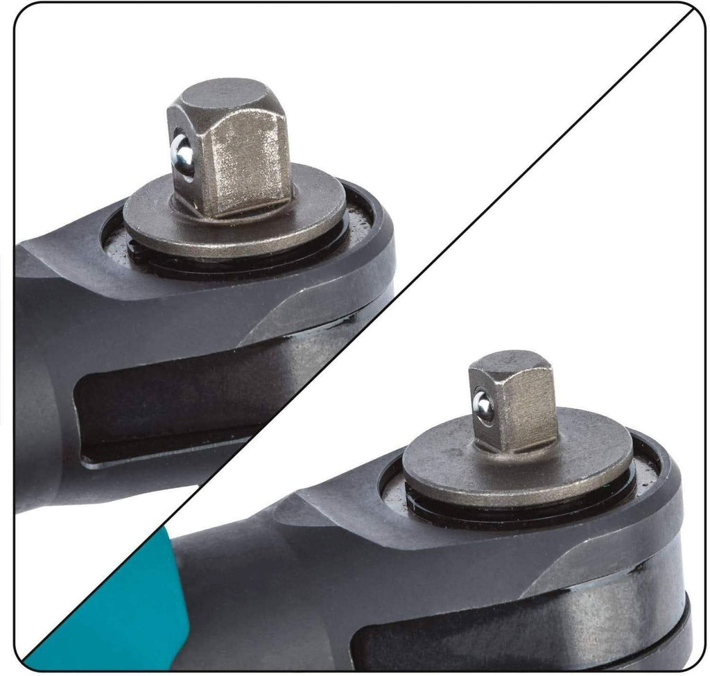 Makita RW01Z 12V max CXT Lithium-Ion Cordless 3/8" / 1/4" Sq. Drive Ratchet, Tool Only