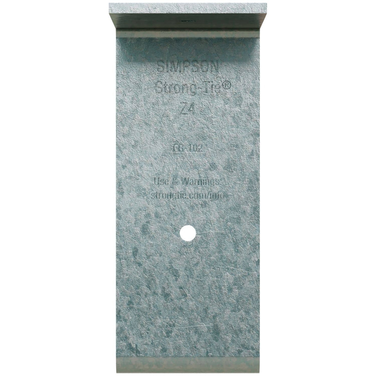Simpson Strong-Tie Z4 1-1/2-in. x 3-1/2-in. 12-Gauge Galvanized Z Clip