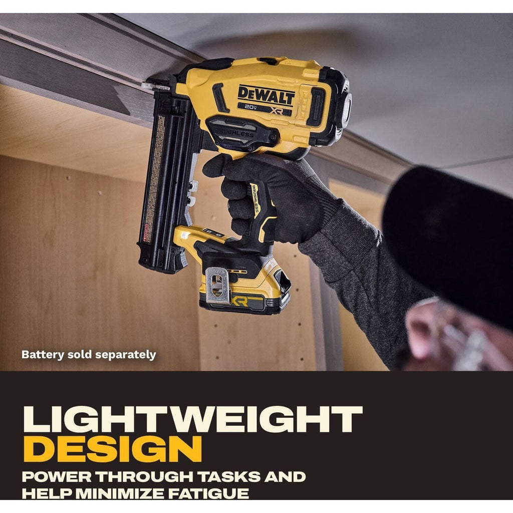 DeWALT DCN210B 20V MAX XR 18Ga Brad Nailer, Tool Only