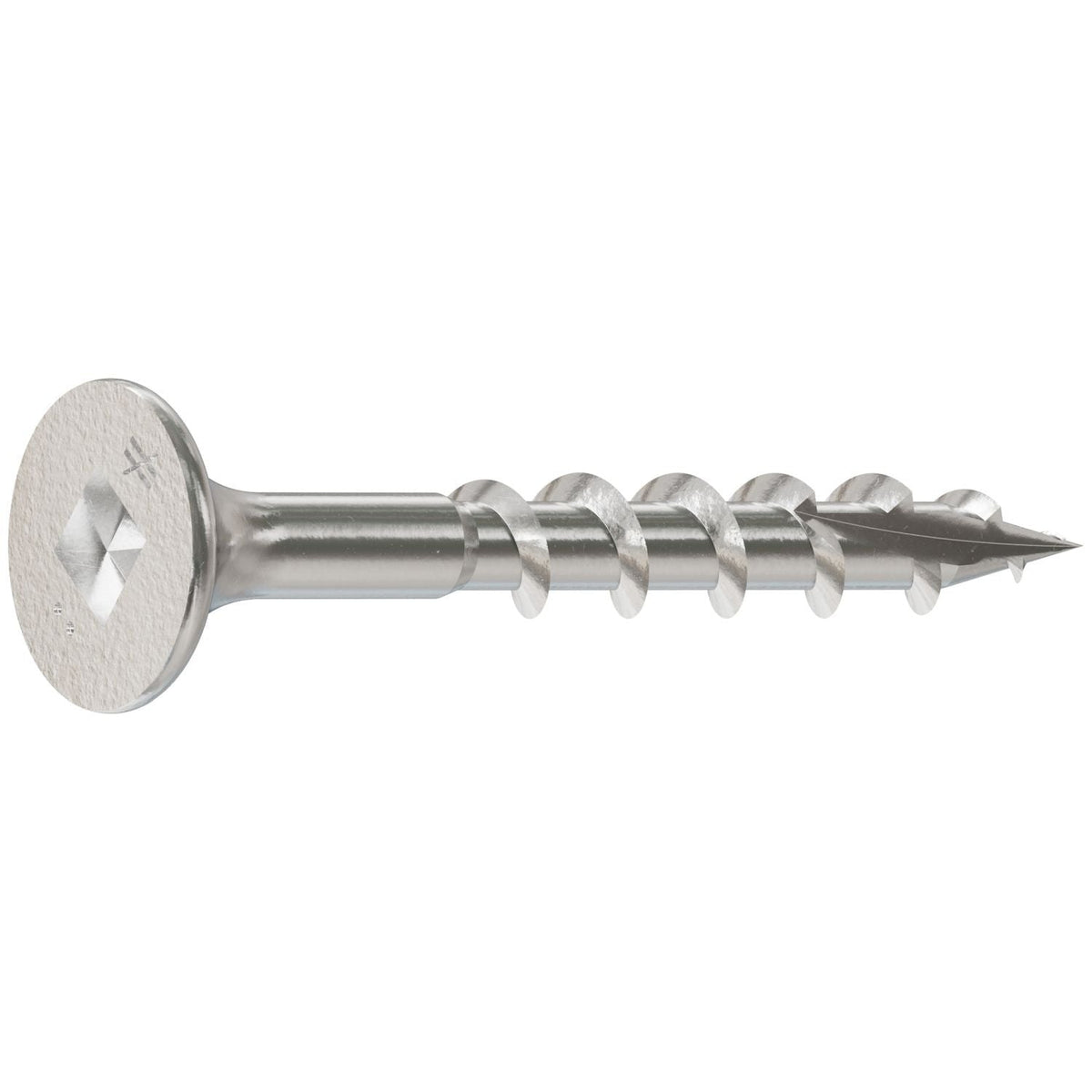 Simpson Strong-Tie S06125D100 Bugle-Head Wood Screw, Square Drive, #6 x 1-1/4-in. #2 Square, Type 305, 100-Pack