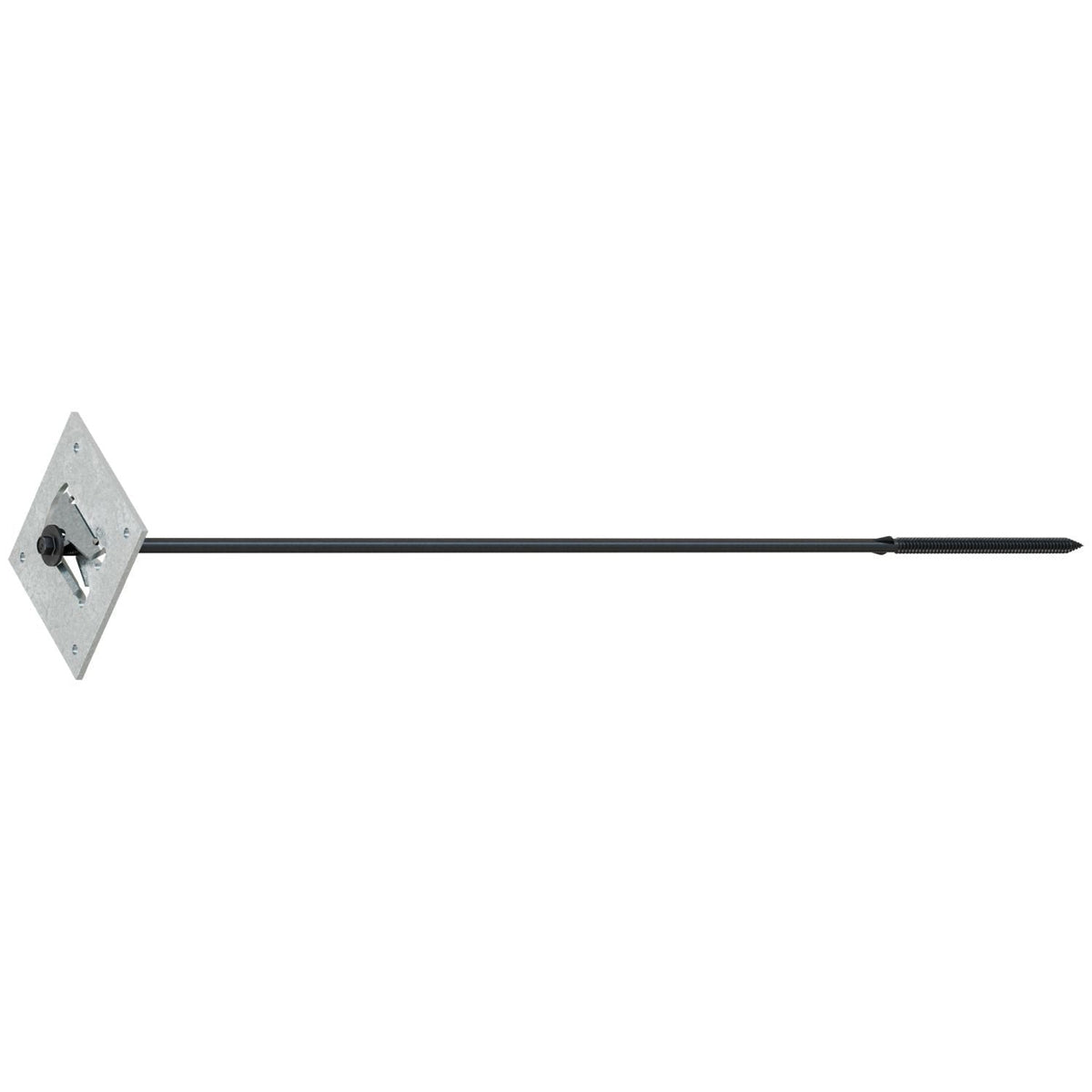 Simpson Strong-Tie SDWF2724-TUW Strong-Drive SDWF FLOOR-TO-FLOOR Screw, 0.270-in. x 24-in. 5/16 Hex, E-coat, 25-Pack