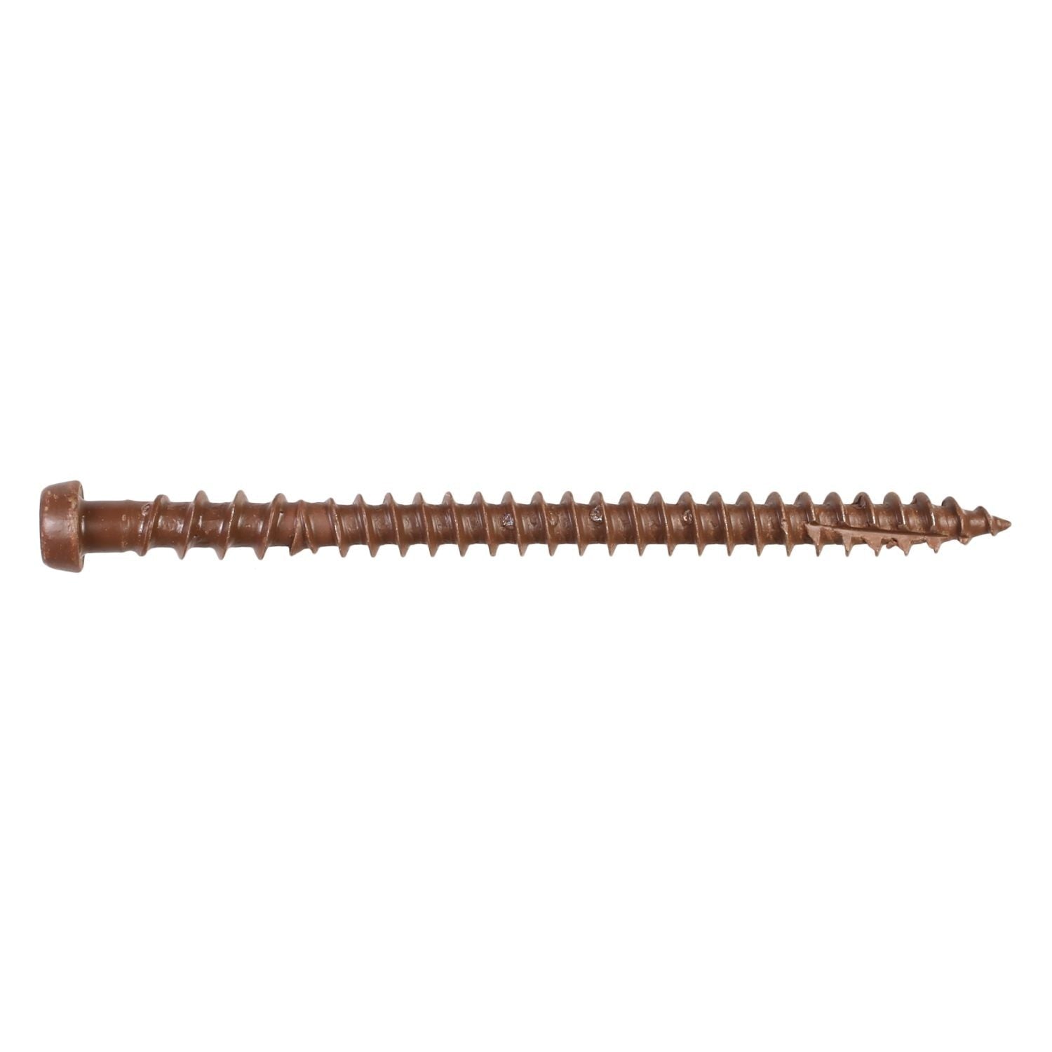 Simpson Strong-Tie DCU234TN01R350 Deck-Drive DCU COMPOSITE Screw, #10 x 2-3/4-in. T20, Quik Guard, Tan 01, 350-Pack