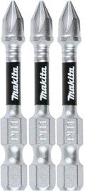 Makita E-00767 Impact XPS #1 Phillips 2" Power Bit, 3/pk