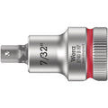 Wera 8740 B Hf Zyklop Bit Socket With Holding Function, 3/8-in. Drive, 7/32-in.x35-mm.