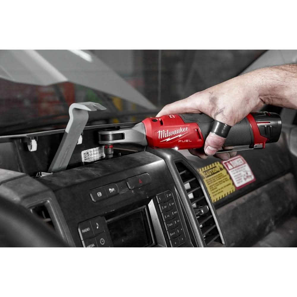 Milwaukee 2566-22 M12 FUEL 1/4-Inch High Speed Ratchet 2.0Ah Kit