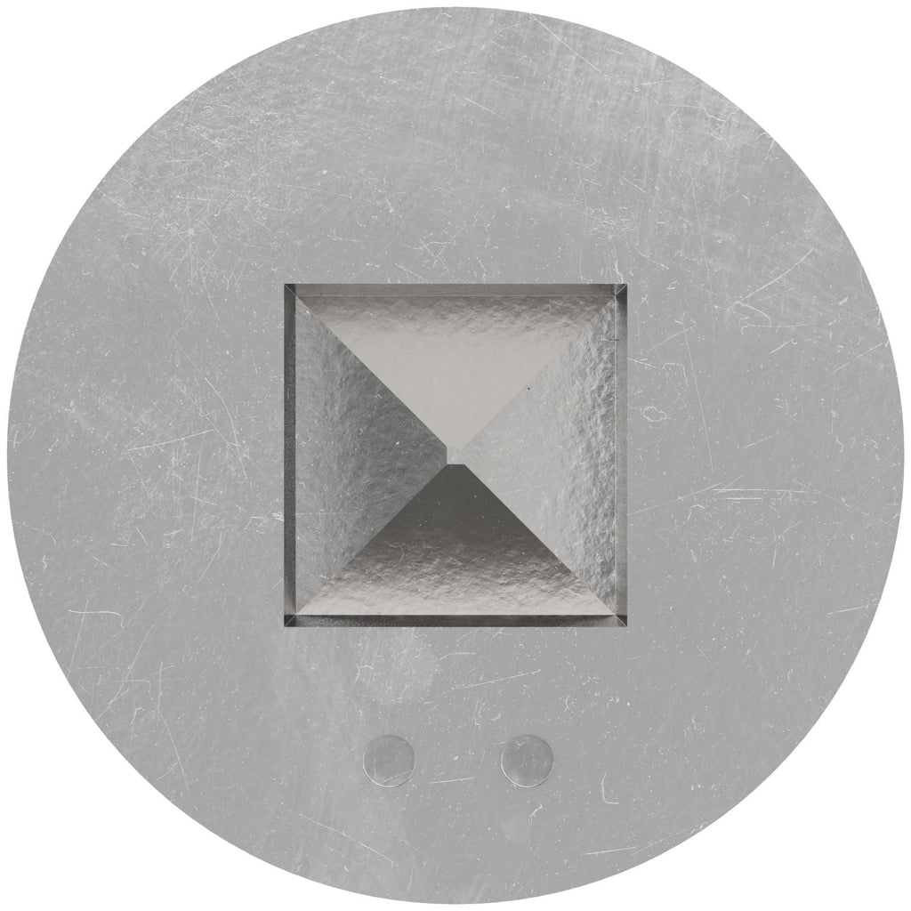 Simpson Strong-Tie S09350FB1 Trim-Head Screw, Square Drive, #9 x 3-1/2-in. #1 SQ, Type 305, 1-lb.