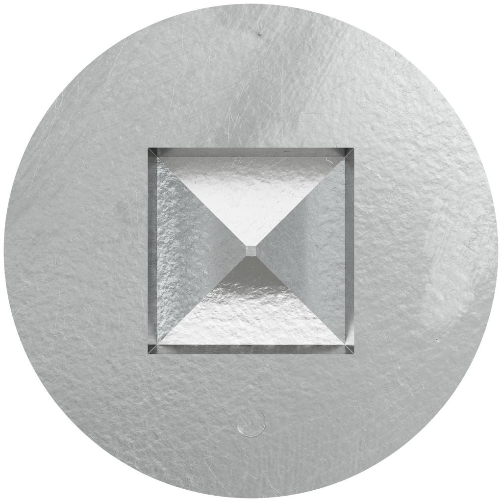Simpson Strong-Tie T07162FB1 Trim-Head Screw, Square Drive, #7 x 1-5/8-in. #1 SQ, Type 316, 1-lb.