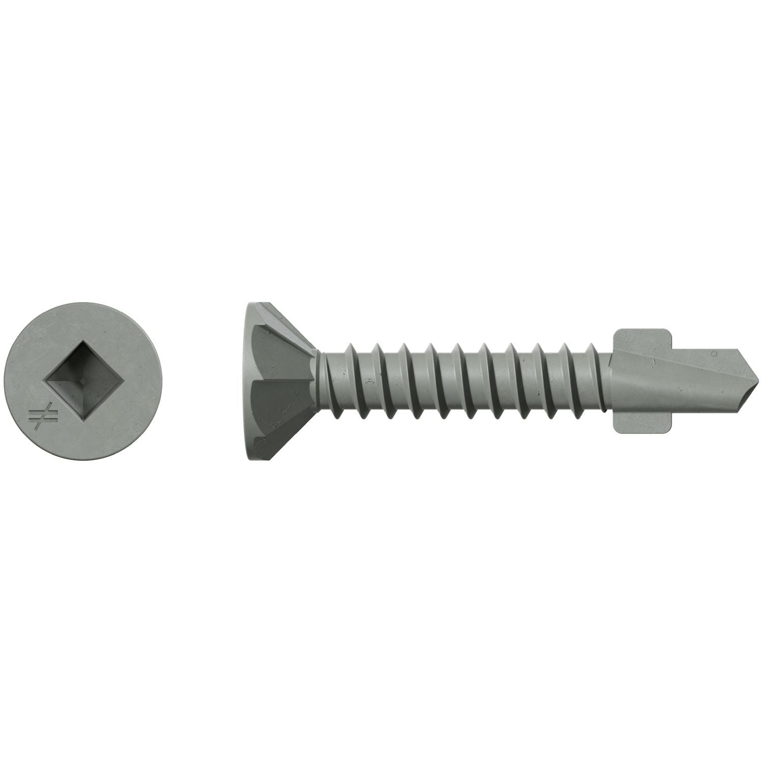 Simpson Strong-Tie CBSDQ106S CBSDQ Sheathing-to-CFS Screw (Collated), #8 x 1-1/16-in. #2 Square Undersized, 2500-Pack