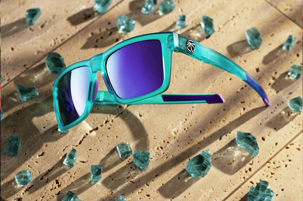 Heat Wave Performance XL VISE Frame Aqua Frost Z87+ Sunglasses