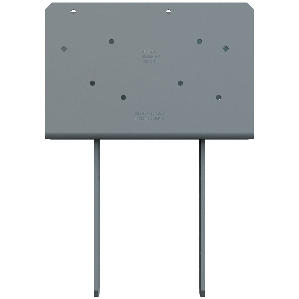 Simpson Strong-Tie CCQ7.1-6SDS2.5 CCQ Column Cap for 7-in. Beam, 6x Post with Strong-Drive SDS Screws