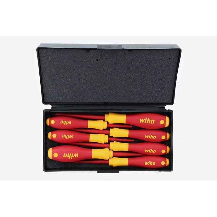 Wiha 32188 7-Piece Insulated SoftFinish Screwdriver Set