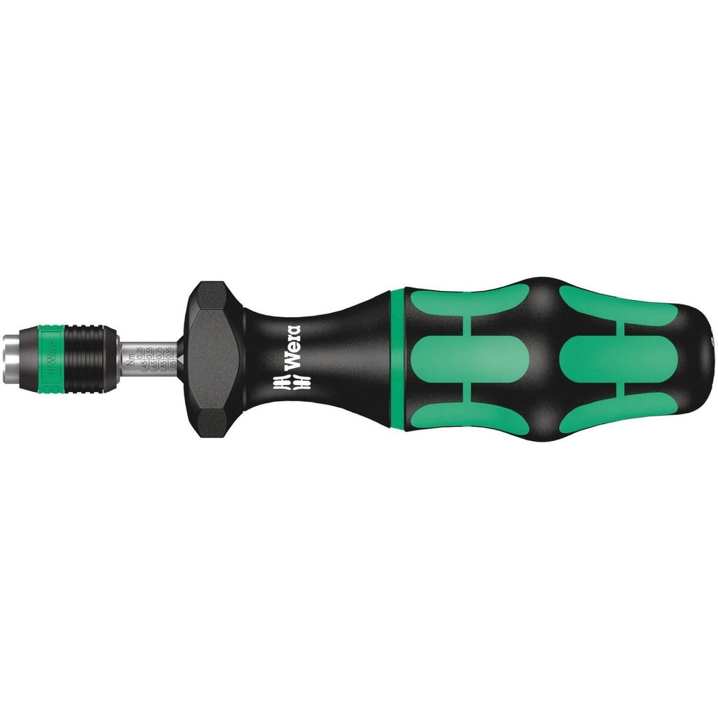 Wera Series 7400 Kraftform Adjustable Torque Screwdrivers (0.1-3.0 Nm) With Rapidaptor Quick-Release Chuck, 7430x0.10-0.34 Nm