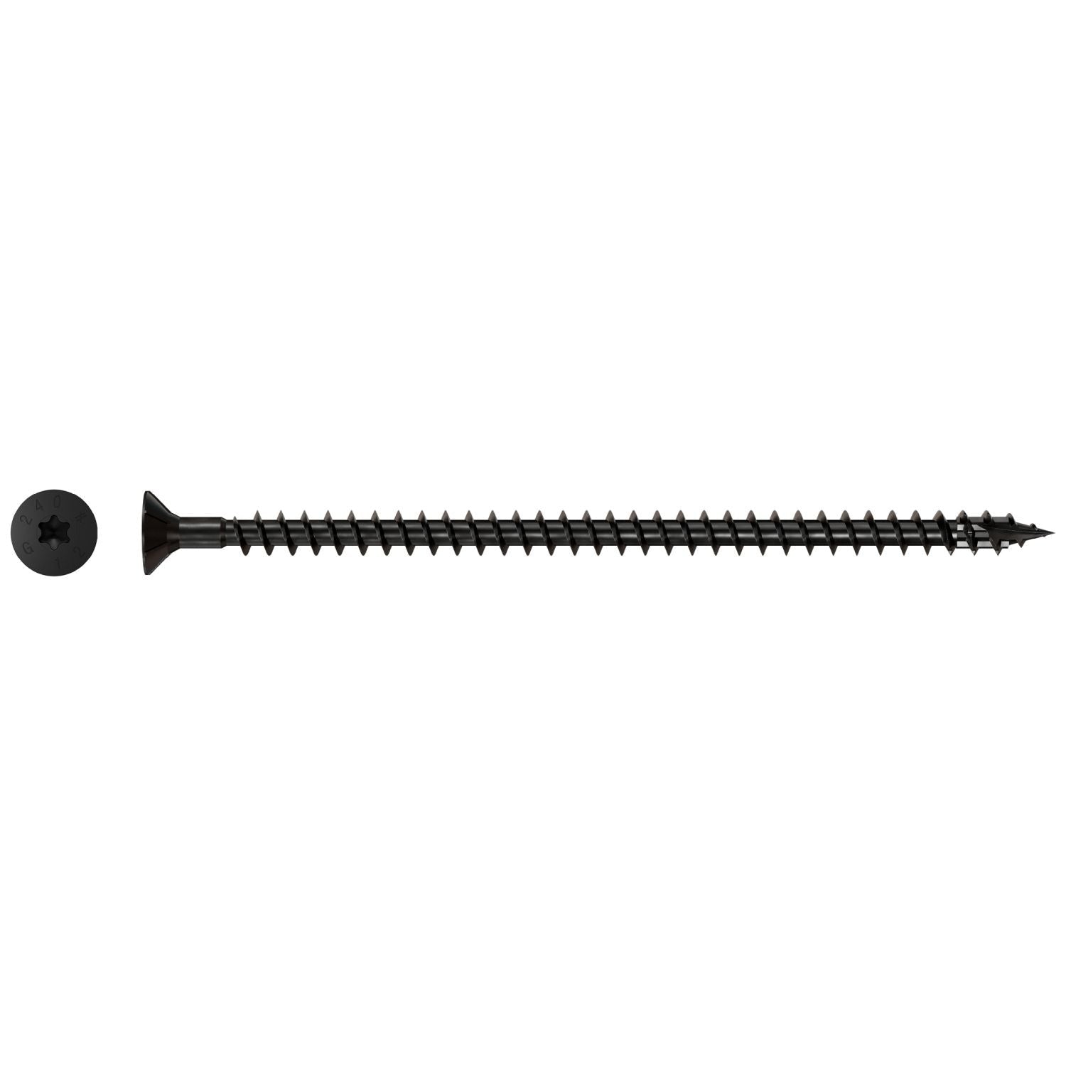 Simpson Strong-Tie SDCF12X240-R25 Strong-Drive SDCF TIMBER-CF Screw, 0.470-in. x 9-1/2-in. T50, E-Coat, 25-Pack